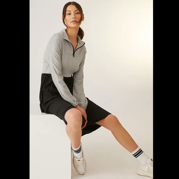 Anthropologie NWT Contrast Polo MIDI Dress Size S. - Picture 1 of 6